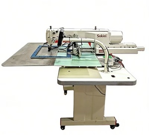 Machine à coudre automatique industrielle pour poches, destinée aux fabricants de vêtements - Product Image 4