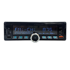 1 Din Car MP3 Player FM Radio USB TF AUX Input Universal Car <b>Stereo</b> <b>System</b> - Product Image 1