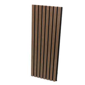 HEYES gran oferta panel de pared de listones acústicos de madera personalizado disponible fábrica insonorizada ignífuga fácil DIY panel decorativo para hotel - Product Image 1