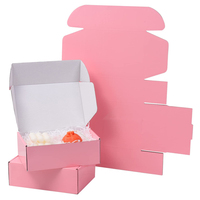 Nouveauté Boîte d'emballage en papier pliable simple et élégante avec boîtes-cadeaux textiles portables