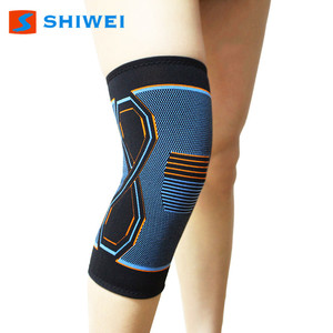 Shiwei <b>Knee</b> <b>Brace</b> Blue S M L XL Nylon Breathable <b>Support</b> For Sports Fitness Running Cycling Hiking Unisex - Product Image 1