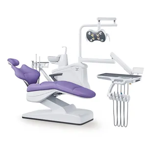 Dental Chair with Luxurious Tempered Ceramic Cuspidor S300