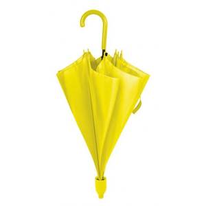 Ombrello Giallo Transizionale Reversibile 103cm con Sistema Anti-Goccia Semi-Automatico, Stile Casual Bohemien Tradizionale con Motivo a Righe - Product Image 2