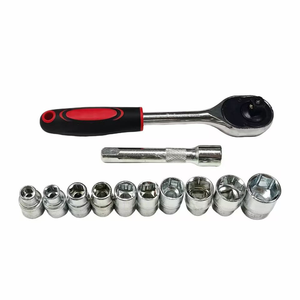 Kit di Chiavi a Cricchetto OEM Best-Seller da 12 Pezzi in CR-V Durevole con Prolunghe per Bussole, Azionamento Manuale, <span class=keywords><strong>Dimensioni</strong></span> Personalizzabili - Product Image 5