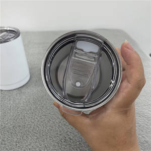 Boule isotherme 10oz en argent thermique, blanc, sublimation, pour bricolage, isolé sous vide, classique, pour impression à chaud - Product Image 6