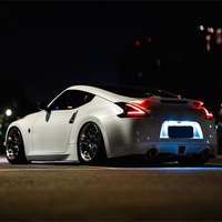 Feux arrière LED Plug-and-Play 6000LM de haute qualité pour 370z avec lentille transparente, clignotants, état neuf