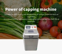 Industriële groenteverdroger, rotatiefunctie, elektrische verwarming, koeling & droging, SUS304 materiaal, 220V/380V