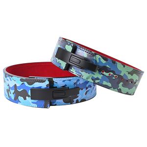 Custom Logo Drop Shipping Adjustable Squat Breathable Cowhide Unisex Waist Support Powerlifting Weight Lifting Gym <b>Belt</b> Soft - Product Image 2
