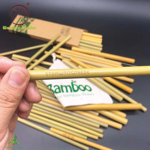 Tái Sử Dụng Hot 100% Tự Nhiên Tái Chế Biểu Tượng Tùy Chỉnh Lúa Mì Phân Hủy Sinh Học Hữu Cơ Tre Uống Rơm Và Bàn Chải Cho Sinh Tố - Product Image 6