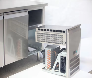 Nhà bếp Thương mại Pizza chuẩn bị bảng Tủ lạnh <span class=keywords><strong>2</strong></span> cửa bàn làm việc Máy làm lạnh Pizza - Product Image 6