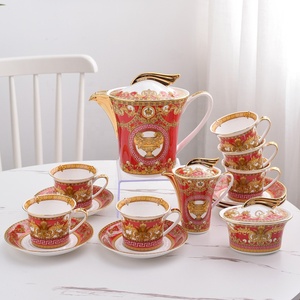 Juegos de Café y Té de Porcelana de Lujo Estilo Europeo, Venta al Por Mayor de Fábrica - Product Image 5