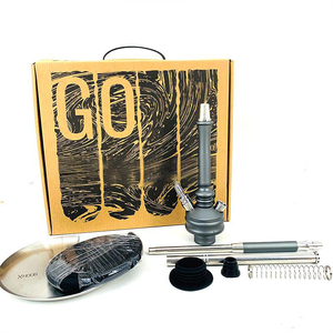 Nouveau narguilé de haute qualité Ensemble de luxe Shsiha Vente en gros Chicha Narguile Sheesha Verre Shisha Narguilé - Product Image 5