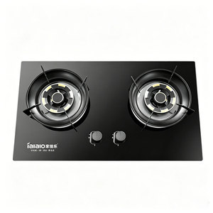 Cuisinières à gaz doubles encastrables pour la maison, cuisinière à gaz 2 brûleurs en verre trempé, vente en gros Chine - Product Image 4