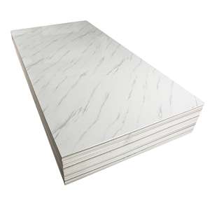 <span class=keywords><strong>Isolation</strong></span> thermique Économie d'énergie Panneaux muraux modernes en SPC à motif de marbre en bois 3D Imperméables Ignifuges à clic pour hôtels Bureaux - Product Image 5