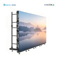 Système de mur vidéo LED P2.6 P2.9 P3.91 Never Black, panneau d'affichage LED intérieur pour location, écran publicitaire LED extérieur