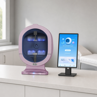 Système d'analyse cutanée IA professionnel, équipement de test facial avec caméra HD pour l'imagerie, idéal pour salons de beauté et spas, pour l'analyse des rides et de l'hydratation