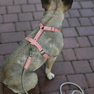 Pakaian luar anjing kulit, baju anak anjing kecil, rompi hewan peliharaan lucu dapat disesuaikan - Product Image 6