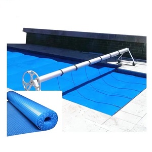 Bán buôn mật độ cao năng lượng mặt trời hồ bơi Bìa PVC + PE Bọt vải tùy chỉnh PE bong bóng ngoài trời Inflatable cách nhiệt - Product Image 3