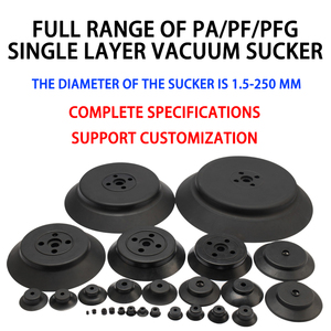 Robot phụ kiện hút chân không Sucker PA/<span class=keywords><strong>pF</strong></span>/pfg loạt phẳng một lớp khí nén công nghiệp hấp phụ mạnh mẽ hút ly - Product Image 5