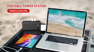 Miễn phí Mẫu ngân hàng điện 65W Trạm điện cầm tay cho máy tính xách tay cắm trại điện khẩn cấp cung cấp - Product Image 2