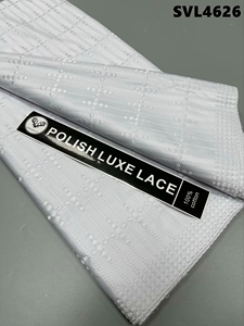 2025 alta calidad para tela de encaje de gasa Suiza 100% algodón africano oro polaco Jacquard Tejido estilo tejido para ropa de hombre - Product Image 5