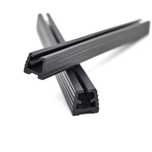 Morsetto a forma di U personalizzato in vetro nastro adesivo morsetto vetro striscia fissa guarnizione in gomma EPDM - Product Image 4