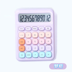 Calculadora Teclas flexibles Pantalla digital de 12 dígitos Computadora Estudiante Aula Resolución de problemas Examen Calculadora portátil - Product Image 6