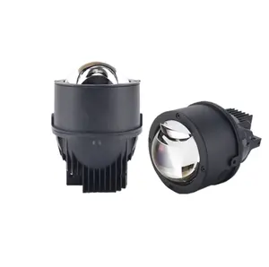 Ancy đèn sương mù Máy chiếu laser ba màu Q8 PRO mới đèn sương mù máy chiếu hai đèn LED hai chiều chống nước Ba chùm 55W 3000K/4300K/5500K
