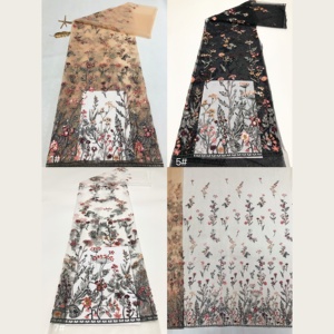 Anti-Bacteria Embroidered Knitted 100% Polyester Mesh <strong>Fabric</strong> <strong>Medium</strong> Weight 170G for Girls Accessories &amp; Home Textile Plain Style - Product Image 5