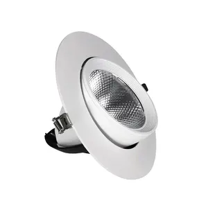 Terbaik Jual Tertanam Lampu LED Down Light Rendah Silau Lampu LED Downlight Antifungal CRI90 Luminer