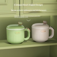 Marmite Électrique Multifonction Mini 2.0L en Gros 110/220V avec Contrôle Intelligent pour Cuisson de Riz et Soupe