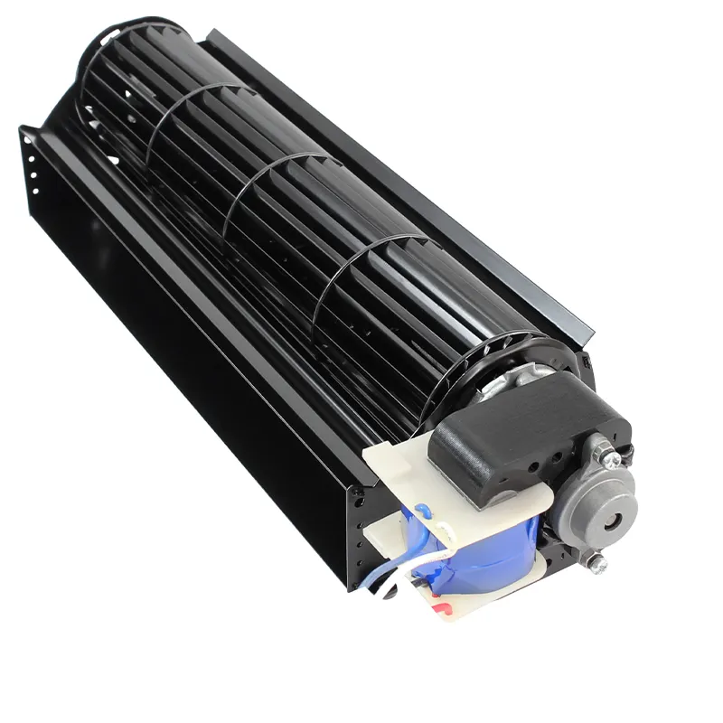 PRSK yüksek kalite AC 220V/50Hz 65mm çapraz akış Fan havalandırma teğet Blower isıtıcı için soğutma fanları