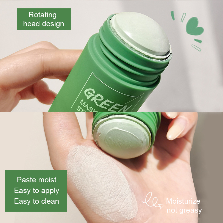 Bâton de masque vert