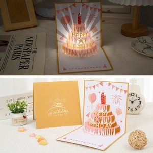 Biglietto d'<span class=keywords><strong>Auguri</strong></span> 3D Pop-up di Lusso per Compleanno, Regalo di Compleanno per Decorazione Torte e <span class=keywords><strong>Auguri</strong></span> - Product Image 5