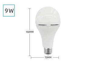 Pin B22 E27 có thể sạc lại Led cao lumen còn trở lại lên thời gian 9 <span class=keywords><strong>Watt</strong></span> khẩn cấp bóng đèn có thể sạc lại ánh sáng đối với trang chủ - Product Image 5