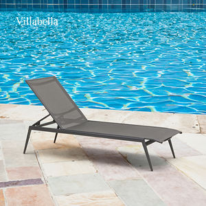 Chaise longue <span class=keywords><strong>de</strong></span> luxe au bord <span class=keywords><strong>de</strong></span> la piscine, mobilier <span class=keywords><strong>de</strong></span> <span class=keywords><strong>jardin</strong></span>, mobilier <span class=keywords><strong>de</strong></span> patio, lits <span class=keywords><strong>de</strong></span> <span class=keywords><strong>soleil</strong></span>, mobilier d'extérieur en aluminium pour hôtel, plage - Product Image 2