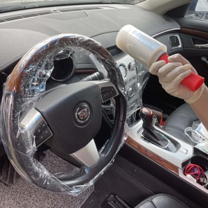 Fundas desechables para <span class=keywords><strong>volante</strong></span> de coche, película protectora de 150m - Product Image 4