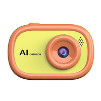 Caméra Intelligente 4G SIM avec IA, Dialogue Vocal, Contrôle Parental, Éducation Précoce, Enregistrement Photo/Vidéo et Jeux, Matériau ABS