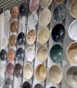 Lavabo in Marmo Arabescato <span class=keywords><strong>Mossa</strong></span> |   Lavabo da Bagno in Marmo Naturale - Product Image 2