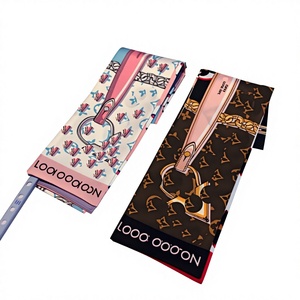 Summer New Arrivals, Hot Selling Factory Wholesale, Fashion Brand Designer Small Scarves, Bags, <strong>Accessories</strong>, and Decorations - Product Image 5