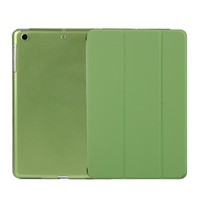 Stocks pour iPad Air 3 2019 (10.5 pouces) étui intelligent à trois volets couverture avant souple avec couverture arrière en PC dur antichoc