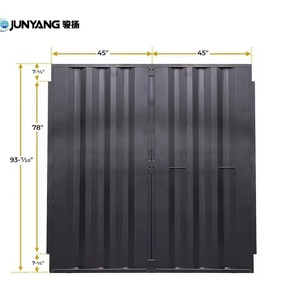 ผนังกั้นตู้คอนเทนเนอร์ขนส่งทางทะเลแบบกำหนดเอง ผนังเหล็กลูกฟูกแบบถอดได้สำหรับจัดเก็บสินค้าภายใน มาตรฐาน ISO - Product Image 1