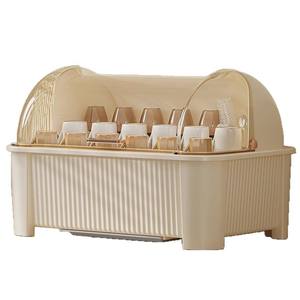 Estante para tazas GREENSIDE, almacenamiento, taza de <span class=keywords><strong>agua</strong></span>, gabinete de colocación de té, Mostrador de barra, drenaje, escritorio, café, <span class=keywords><strong>caja</strong></span> a prueba de polvo - Product Image 1