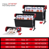 Alta calidad, bajo costo V24 V48 V60 con función de corte para impresora de etiquetas Roland, máquina de pegatinas y cortador, impresión solvente ecológica Roland