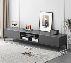 2024 Youtai Italiaanse Moderne Minimalistische Rechthoek Opslag Tv-Stands En Salontafels Voor Woonkamer Meubels