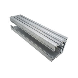 מפעל מחיר תעשייתי שקט סלון U ערוץ <span class=keywords><strong>C</strong></span> פרופילי כפול הזזה אלומיניום דלת רולר רכבת מסלול פרופיל - Product Image 3