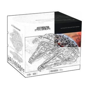 Z <span class=keywords><strong>75192</strong></span> Nom du produit : Blocs de construction spatiaux en plastique Ultimate Millennium Falcon, jouets créatifs pour enfants - Product Image 3