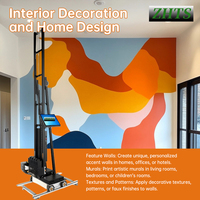 Impresora de Pared Profesional 3D/5D/7D para Construcción y Decoración con Tecnología de Impresión Multidimensional, Fácil de Usar