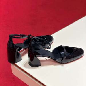 Zapatos de Mujer de Diseño de Moda 2025, Zapatos Mary Jane de Charol con Tacón Alto y Grueso, Zapatos de Vestir para Fiesta o Boda - Product Image 3