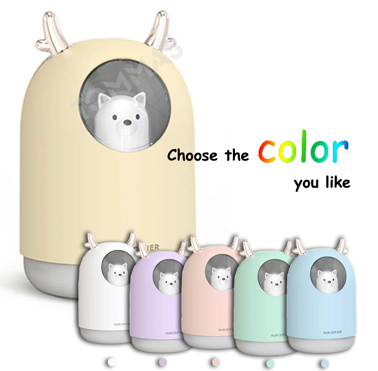 High Quality Design Conditioning Appliances Air Freshener Cute pet Bear Mini Humidifier for room